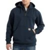 'Carhartt' Men's Rain Defender®Paxton Heavyweight 1/4 Zip Hooded Mock Sweatshirt - Navy 1 'Carhartt' Men's Rain Defender®Paxton Heavyweight 1/4 Zip Hooded Mock Sweatshirt - Navy -Sports Sale Store 100617472 MF18 1024x1024@2x