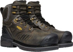 'Keen Utility' Men's 6" Philadelphia WP Comp Toe - Cascade Brown / Black -Sports Sale Store 1022110 PLA large 1024x1024@2x