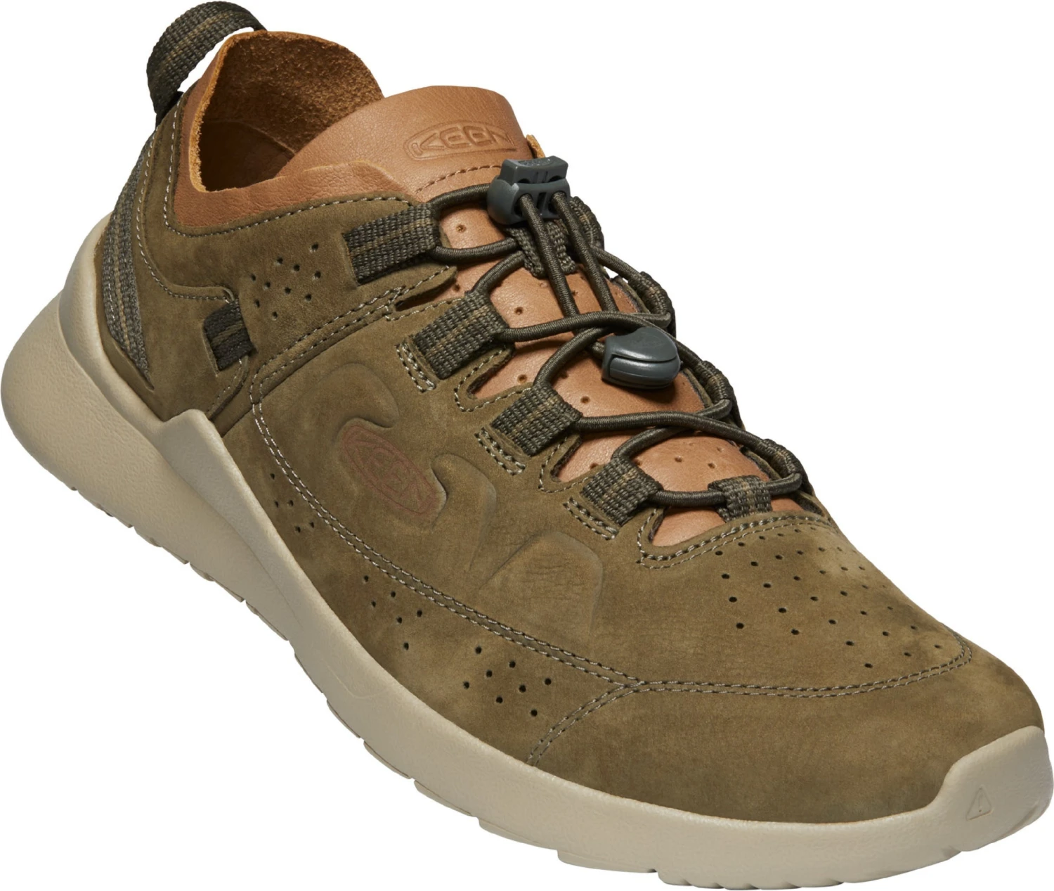 'Keen Outdoor' Men's Highland Oxford Sneaker - Dark Olive / Plaza Taupe 6 'Keen Outdoor' Men's Highland Oxford Sneaker - Dark Olive / Plaza Taupe - Image 4