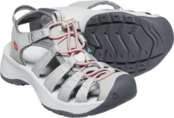 'Keen Outdoor' Women's Astoria West Sandal - Grey / Coral -Sports Sale Store 1023589 PPS large 1024x1024@2x