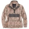 'Carhartt' Women's Fleece 1/4 Relaxed Fit Fleece Jacket - Taupe Aztec -Sports Sale Store 104922 B39 WF22 e 1 1024x1024@2x