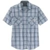 'Carhartt' Men's Rugged Flex Relaxed Fit Lightweight Snap Front Short Sleeve Plaid - Steel Blue 1 'Carhartt' Men's Rugged Flex Relaxed Fit Lightweight Snap Front Short Sleeve Plaid - Steel Blue -Sports Sale Store 105198 437 MS22 e 2 1024x1024@2x