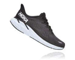 'HOKA' Men's Clifton 8 - Black / White (Wide) -Sports Sale Store 1119393 BWHT 2 b536bae1 712a 4ad1 baf3 f3ae34b5074a 1024x1024@2x