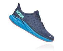 'Hoka' Men's Clifton 8 - Outer Space / Vallarta Blue -Sports Sale Store 1119393 OSVB 2 1024x1024@2x