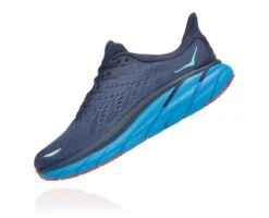 'Hoka' Men's Clifton 8 - Outer Space / Vallarta Blue -Sports Sale Store 1119393 OSVB 4 1024x1024@2x