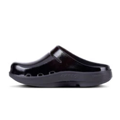 'OOFOS' Women's OOcloog Luxe Clog - Black -Sports Sale Store 1201BLK 3 1024x1024@2x