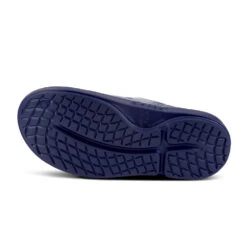 'OOFOS' Women's OOcloog Clog Limited Edition - Navy / Silver Snake -Sports Sale Store 1203NVYSILSNK shot7 1024x1024@2x