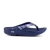 'OOFOS' Women's OOlala Thong Limited Edition - Navy / Silver Snake -Sports Sale Store 1403NVYSILSNK shot1 1024x1024@2x