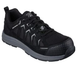 'Skechers' Men's Malad II EH Comp Toe - Black -Sports Sale Store 200127 BLK 1024x1024@2x