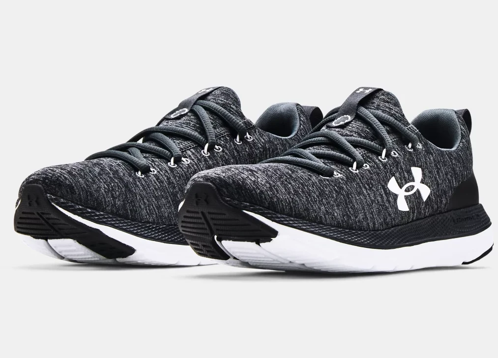 'Under Armour' Women's Charged Impulse - Black / White 5 'Under Armour' Women's Charged Impulse - Black / White - Image 3