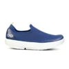 'OOFOS' Women's OOmg EeZee Low Shoe - White / Navy -Sports Sale Store 5072WHTNVY shot1 1024x1024@2x