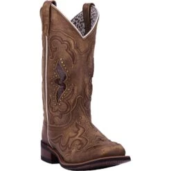 'Laredo' Women's 11" Spellbound Western Square Toe - Tan -Sports Sale Store 5661 1 1500x.progressive baf0d827 c158 46e6 970d cd9ed3d17251 1024x1024@2x