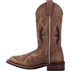 'Laredo' Women's 11" Spellbound Western Square Toe - Tan -Sports Sale Store 5661 3 1500x.progressive ebb953a3 01bd 41a2 93a2 85203444f4bf 1024x1024@2x