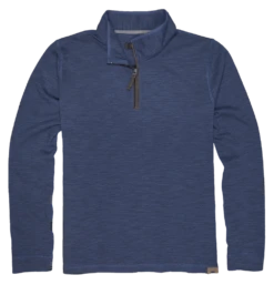 'Dakota Grizzly' Men's Dash 1/4 Zip Pullover - Lapis