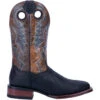 'Dan Post' Men's 11" Deuce Western Wide Square Toe - Black / Brown 1 'Dan Post' Men's 11" Deuce Western Wide Square Toe - Black / Brown -Sports Sale Store DP4558 2 1024x1024@2x