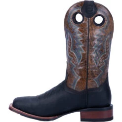'Dan Post' Men's 11" Deuce Western Wide Square Toe - Black / Brown -Sports Sale Store DP4558 3 1024x1024@2x