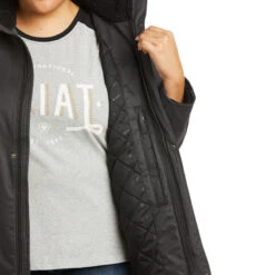 'Ariat' Women's R.E.A.L. Grizzly Insulated Concealed Carry Jacket - Phantom -Sports Sale Store F21 WMS WEST 10037470 detail03 plus 1024x1024@2x