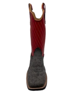 'Fenoglio' Men's 13" Cape Buffalo Western Square Toe - Grey / Red -Sports Sale Store FB342426283 1024x1024@2x