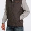 'Cinch' Men's Bonded Vest - Brown