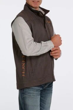 'Cinch' Men's Bonded Vest - Brown 7 'Cinch' Men's Bonded Vest - Brown -Sports Sale Store MWV1515013 3 1024x1024@2x