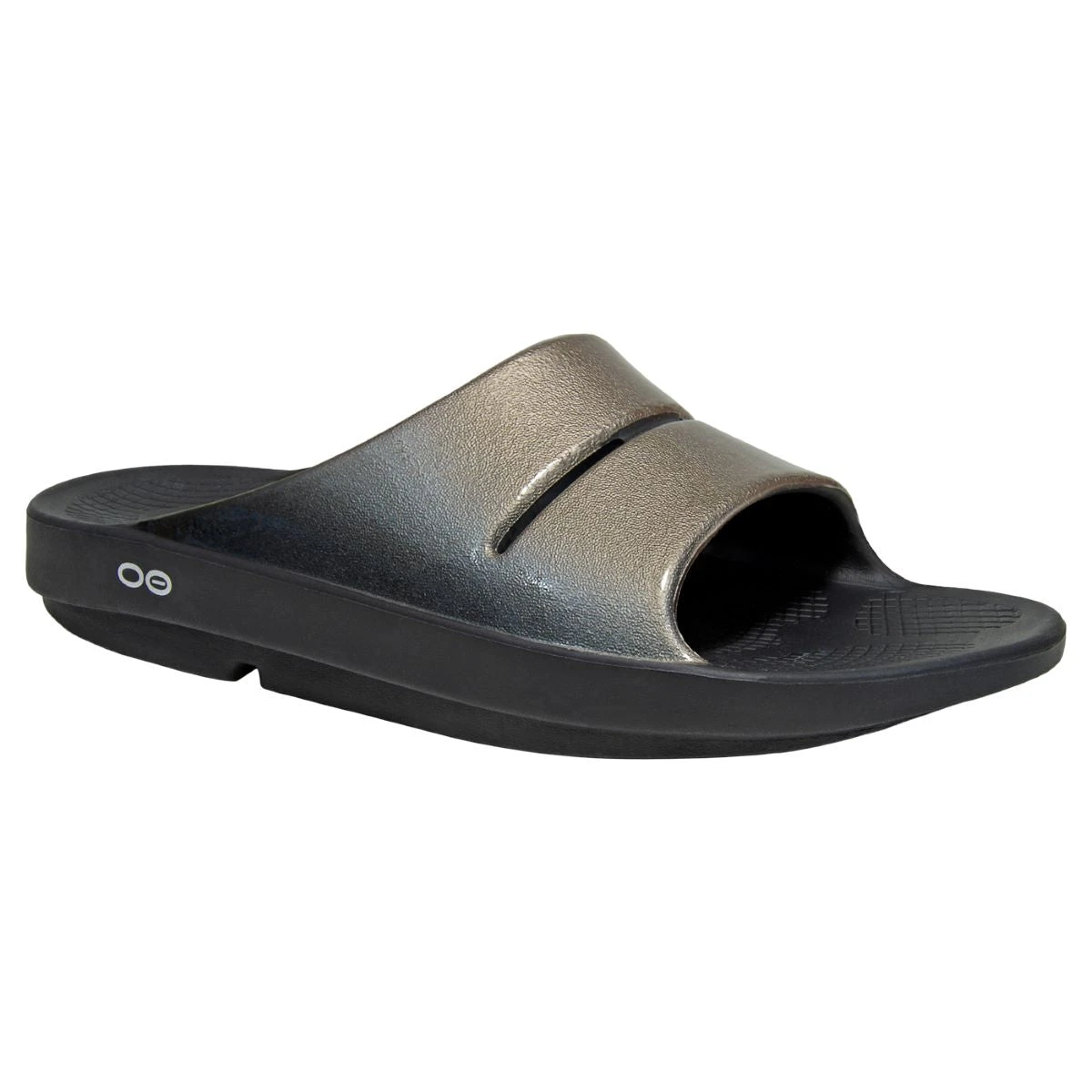 'OOFOS' Women's OOahh Luxe Slide - Latte 3 'OOFOS' Women's OOahh Luxe Slide - Latte