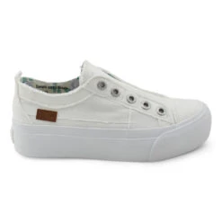 'Blowfish Malibu' Women's Sadie Sneaker - White Smoked -Sports Sale Store ZS 1349 Sadie WH16C 2 1024x1024@2x